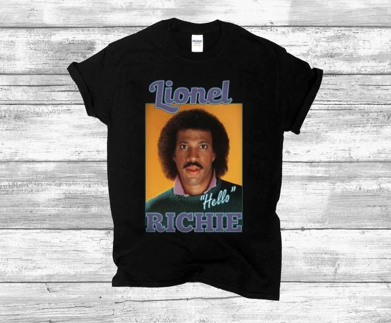 Lionel Richie Hello T Shirt Size Up To 5xl