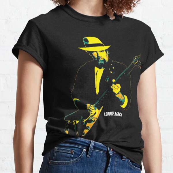 Lonnie Mack T-shirt Music Singer Size Up To 5xl