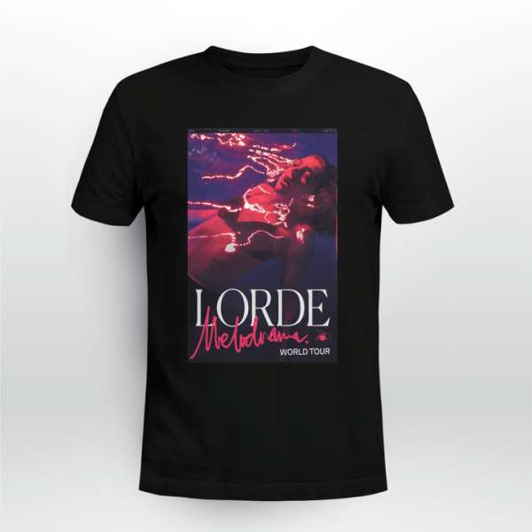 Lorde Melodrama World Tour T Shirt Merch Size Up To 5xl