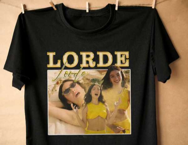 Lorde Solar Power T Shirt Merch Music Singer Size Up To 5xl