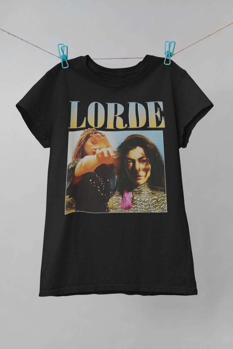 Lorde Vintage Classic Unisex T Shirt Size Up To 5xl