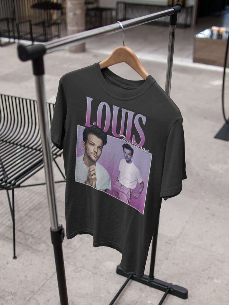 Louis Tomlinson T Shirt 1d One Direction Size Up To 5xl