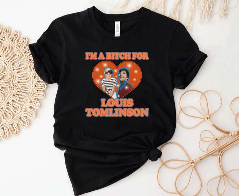 Louis Tomlinson T Shirt For Fans Size Up To 5xl