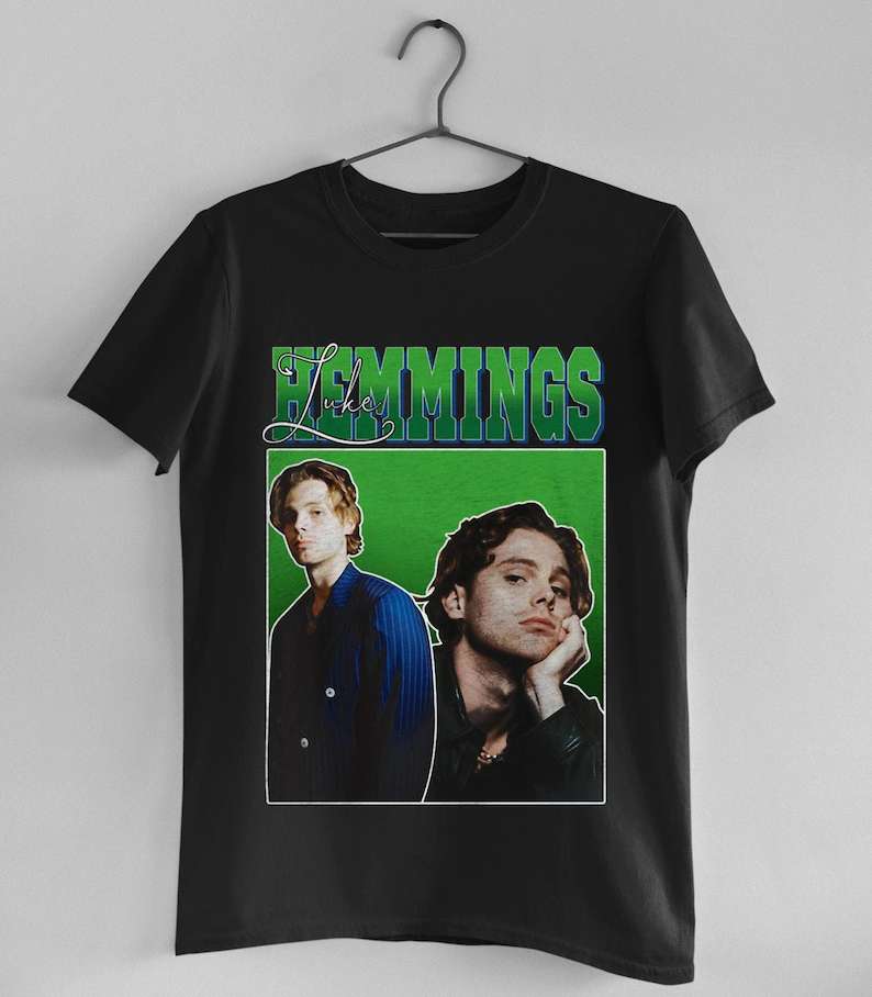 Luke Hemmings Australian Singer Unisex T Shirt Size Up To 5xl