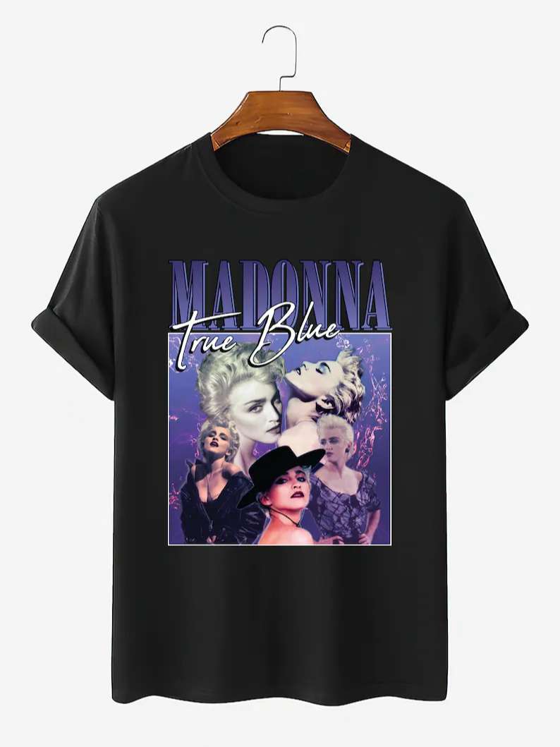 Madonna True Blue Unisex T Shirt Size Up To 5xl