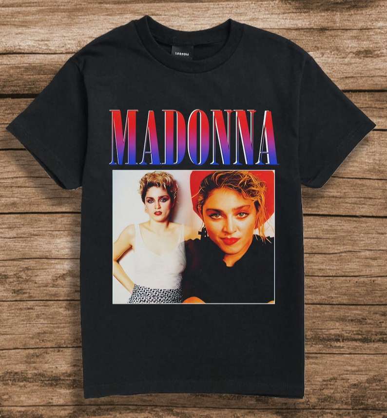 Madonna Vintage Unisex T Shirt Singer Size Up To 5xl