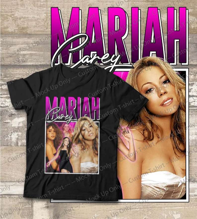 Mariah Carey T Shirt Singer Music Merch Size Up To 5xl