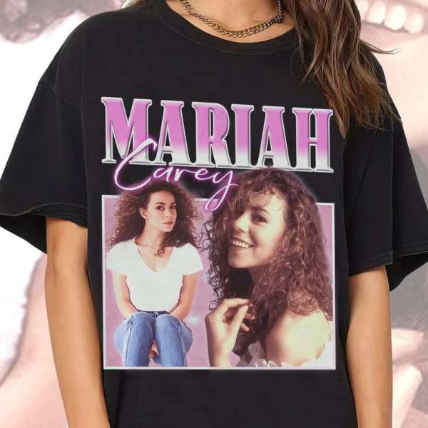 Mariah Carey Vintage Graphic T-shirt Singer Size Up To 5xl