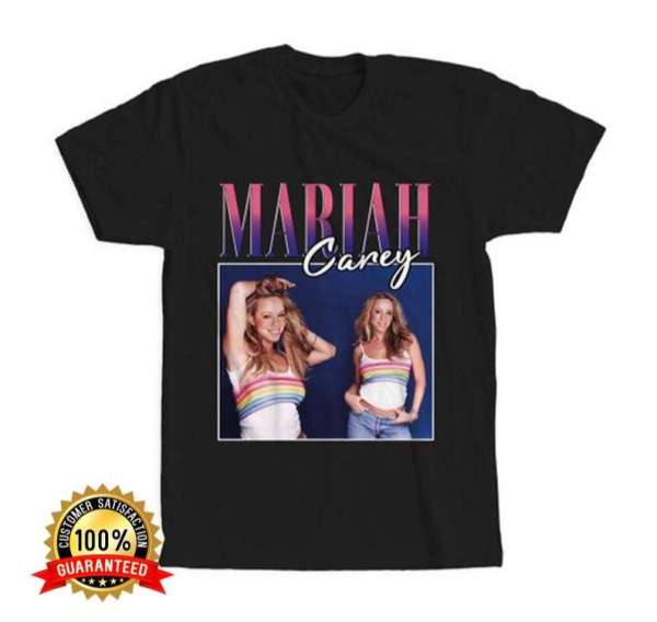 Mariah Carey Vintage Pop Star T Shirt Merch Music Size Up To 5xl