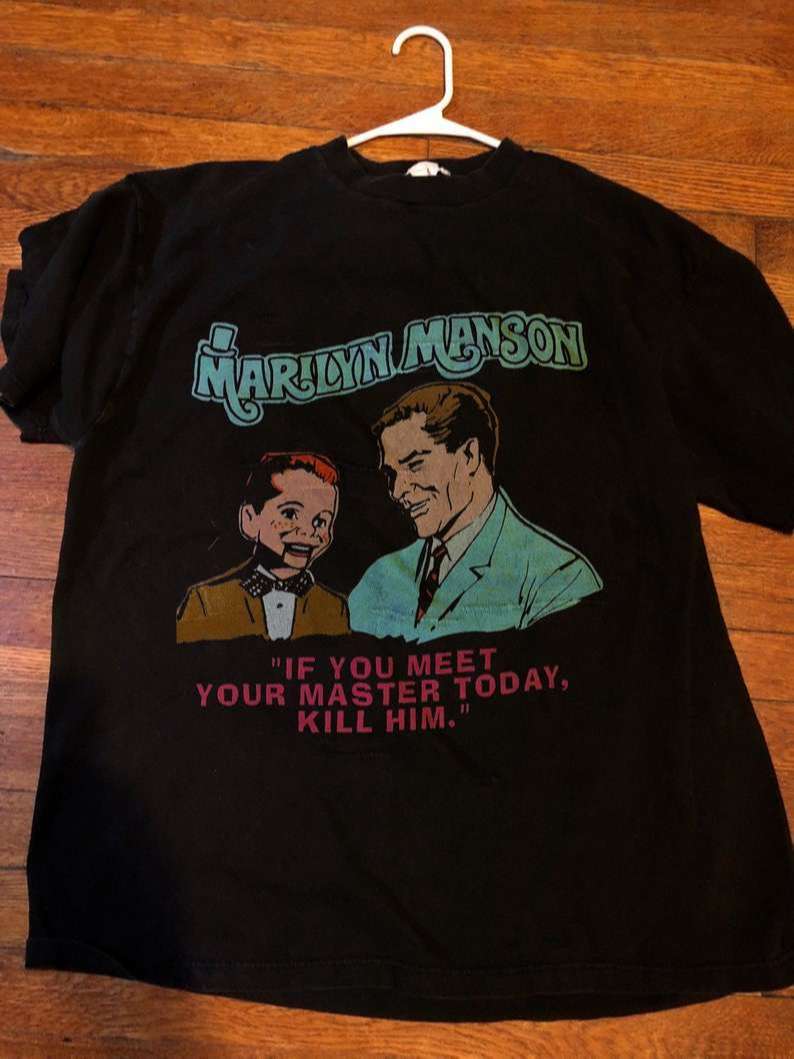 Marilyn Manson 1995 Unisex T Shirt Size Up To 5xl