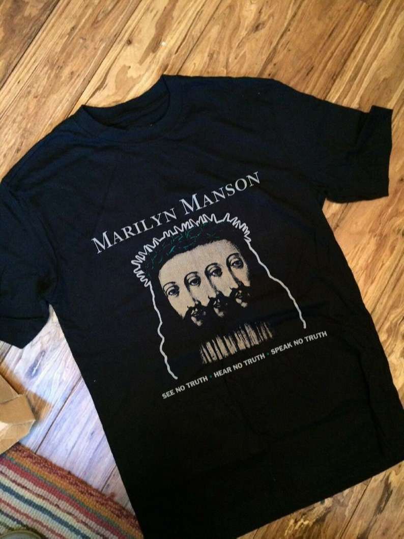 Marilyn Manson Antichrist Superstar 1997 Unisex T Shirt Size Up To 5xl