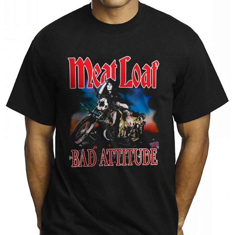 Meat Loaf Bad Attitude T Shirt Size Up To 5xl