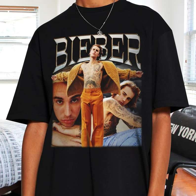 Meet Justin Bieber Young And Free World Tour T-shirt Size Up To 5xl