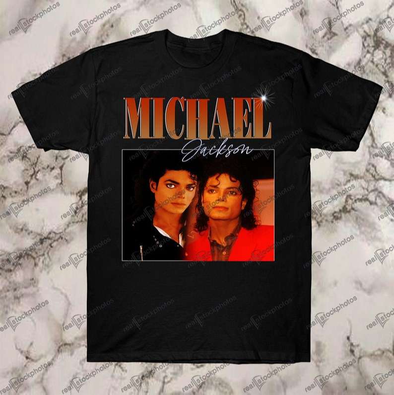 Michael Jackson T Shirt Merch Music Singer Size Up To 5xl