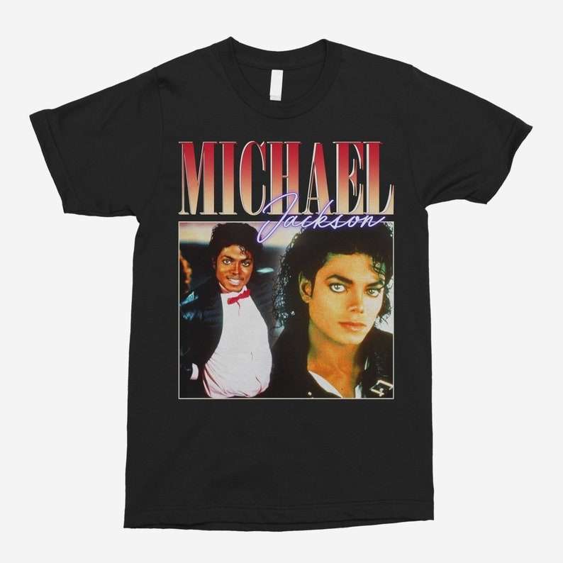 Michael Jackson T-shirt Music Singer Size Up To 5xl