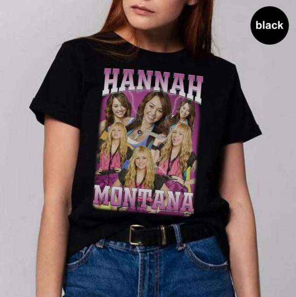 Miley Cyrus Hannah Montana T Shirt Merch Size Up To 5xl