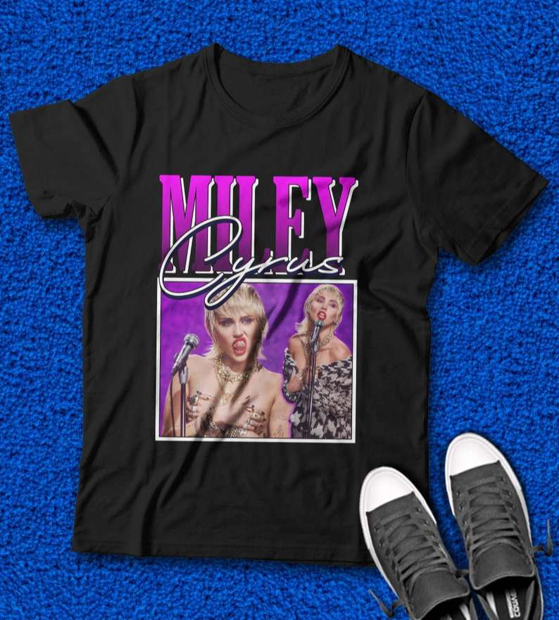 Miley Cyrus T Shirt Singer Size Up To 5xl