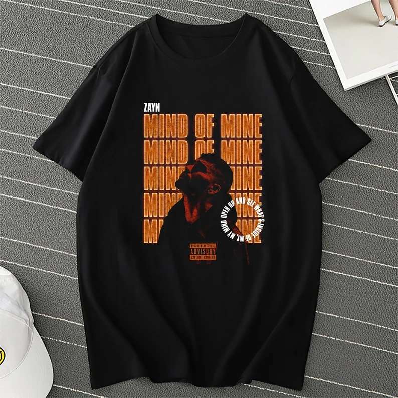 Mind Of Mine Zayn Malik T Shirt Size Up To 5xl