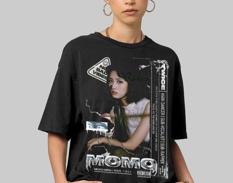 Momo Twice Kpop T Shirt Size Up To 5xl