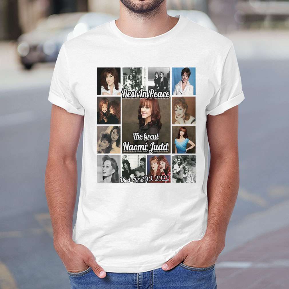 Naomi Judd Classic White T-shirt Size Up To 5xl