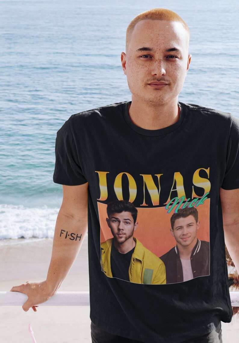 Nick Jonas T Shirt Merch Music Singer Size Up To 5xl