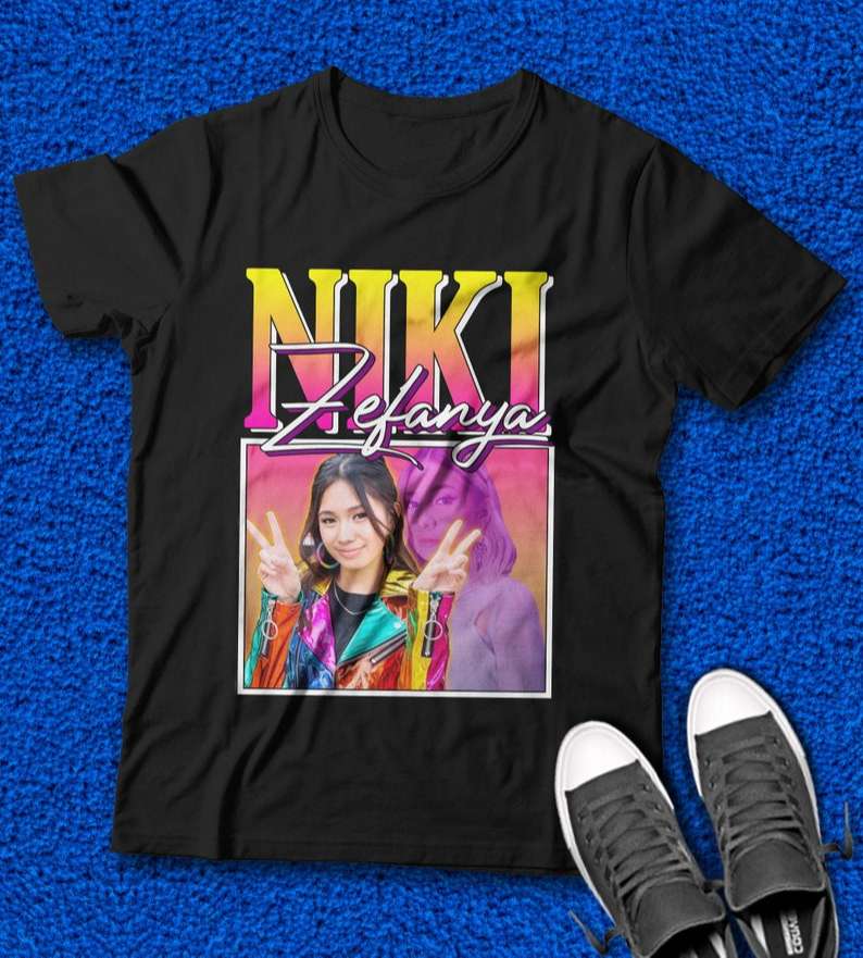 Niki Zefanya T Shirt Music Singer Size Up To 5xl