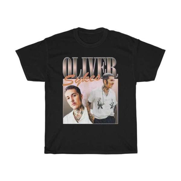 Oliver Sykes Singer Unisex Graphic T Shirt Size Up To 5xl