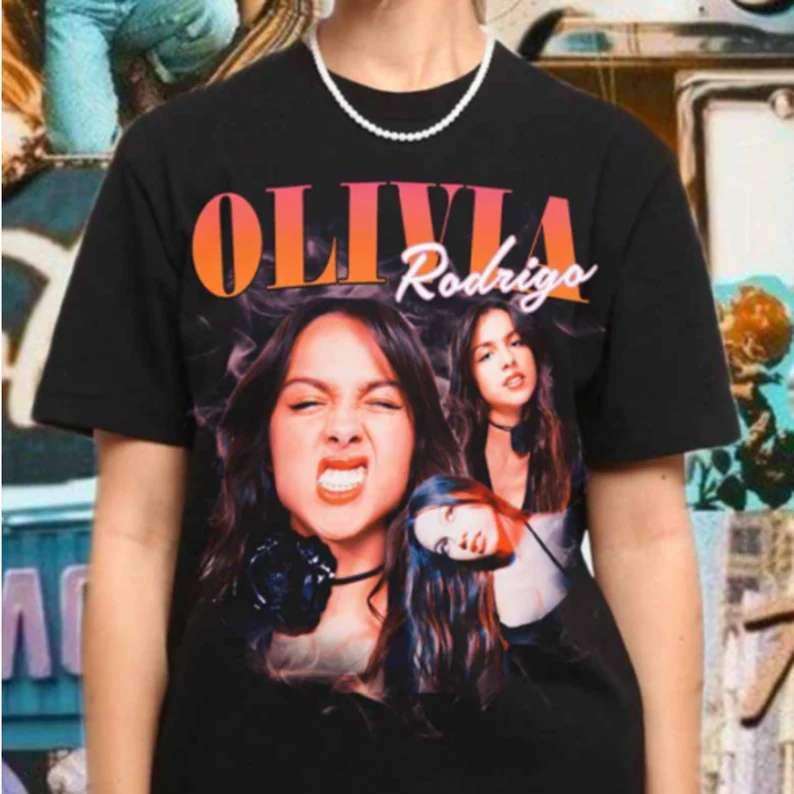 Olivia Rodrigo Music Merch T-shirt Size Up To 5xl