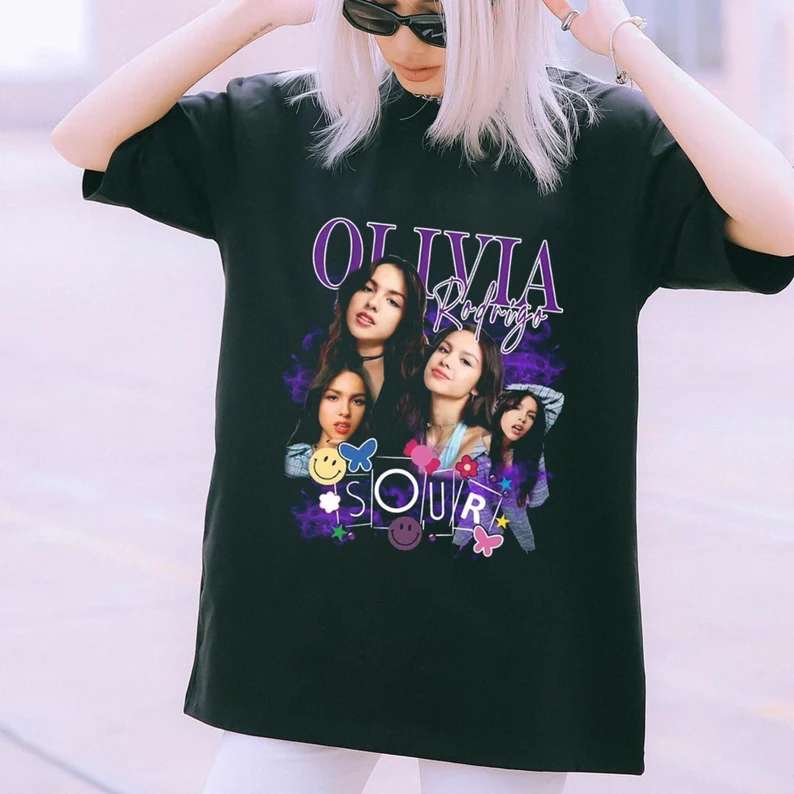 Olivia Rodrigo Sour Shirt Singer Music Size Up To 5xl