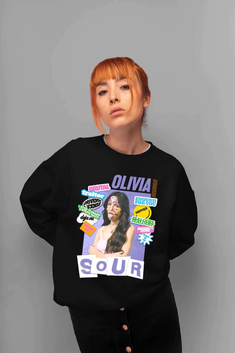 Olivia Rodrigo Sour Unisex T Shirt Singer Size Up To 5xl