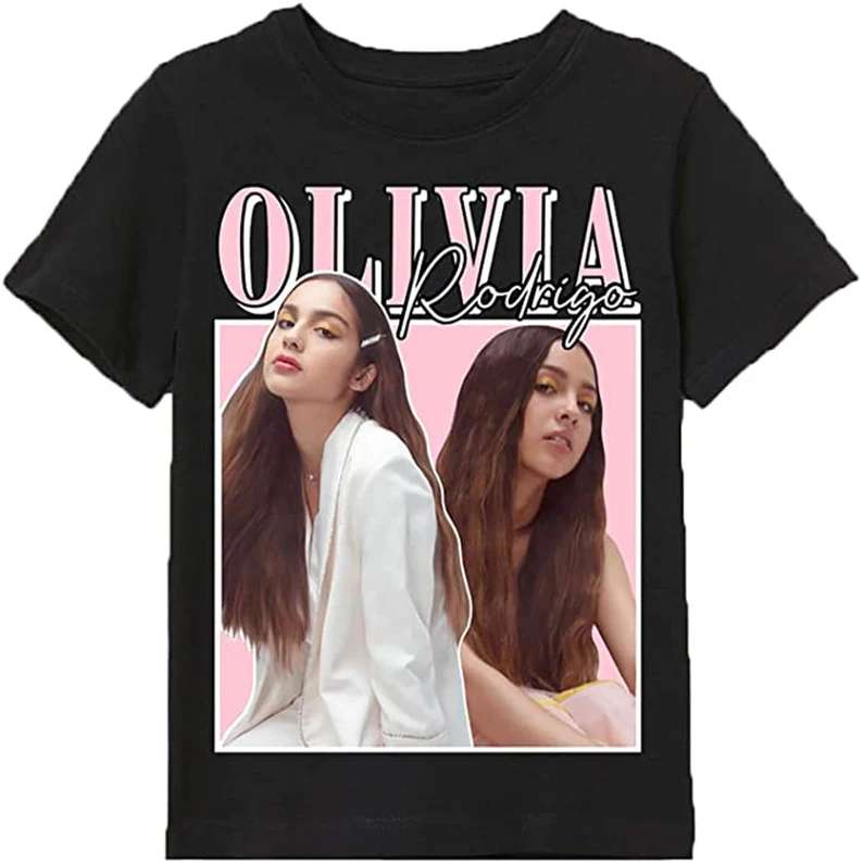 Olivia Rodrigo T Shirt Music Merch Size Up To 5xl