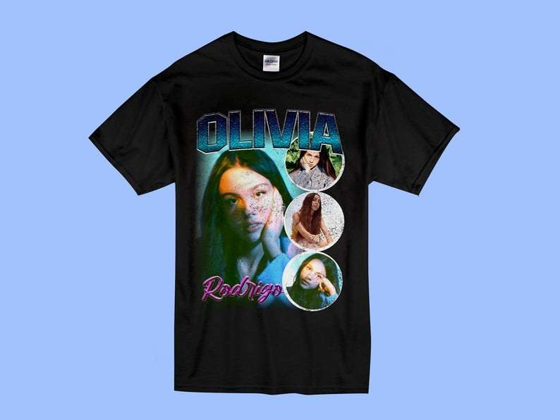 Olivia Rodrigo Vintage 90s Rap Bootleg Classic Unisex T Shirt Size Up To 5xl