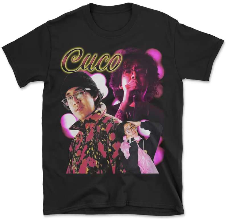 Omar Banos Cuco Singer T-shirt Size Up To 5xl