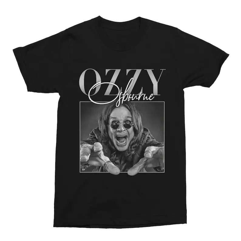 Ozzy Osbourne Singer Unisex T Shirt Size Up To 5xl