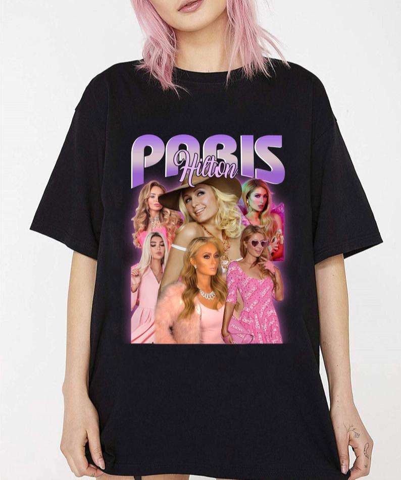 Paris Hilton Vintage Shirt Size Up To 5xl