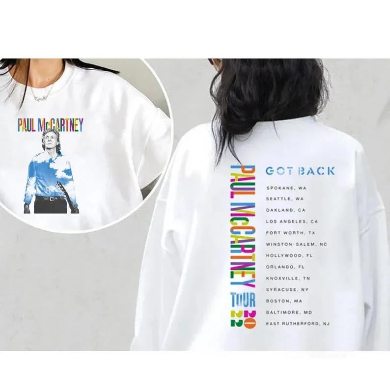 Paul Mccartney 2022 Tour T-shirt Size Up To 5xl