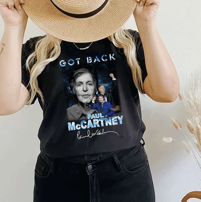 Paul Mccartney Got Back Shirt Merch Size Up To 5xl