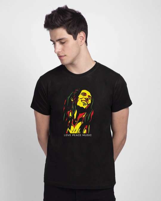 Peace Music Bob Marley T Shirt Size Up To 5xl