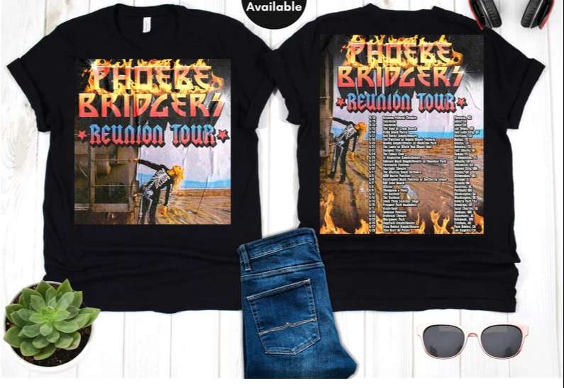 Phoebe Bridgers Reunion Tour 2022 T Shirt Size Up To 5xl