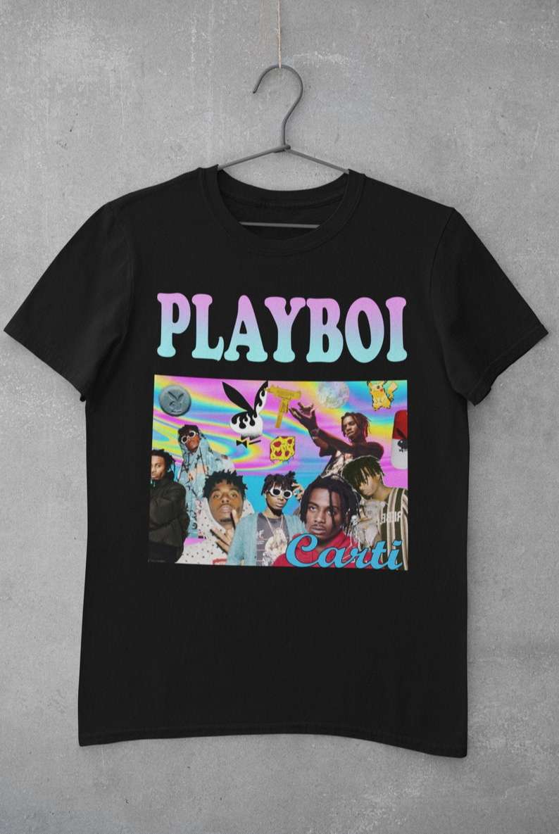 Playboi Carti T Shirt Music Singer Size Up To 5xl