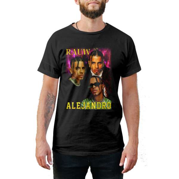 Rauw Alejandro Vintage Retro T Shirt Size Up To 5xl