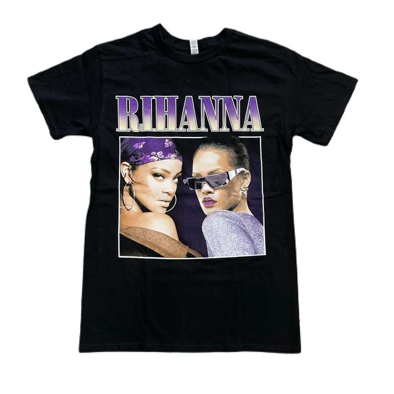 Rihanna Mens T-shirt Singer Music Size Up To 5xl