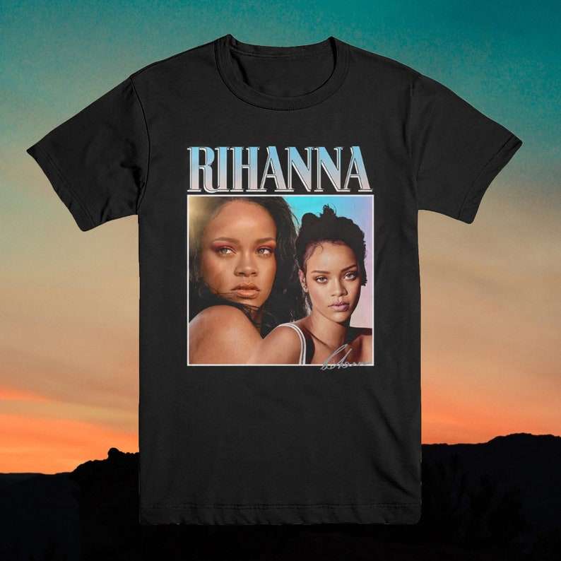 Rihanna Merch Music Singer T Shirt Size Up To 5xl