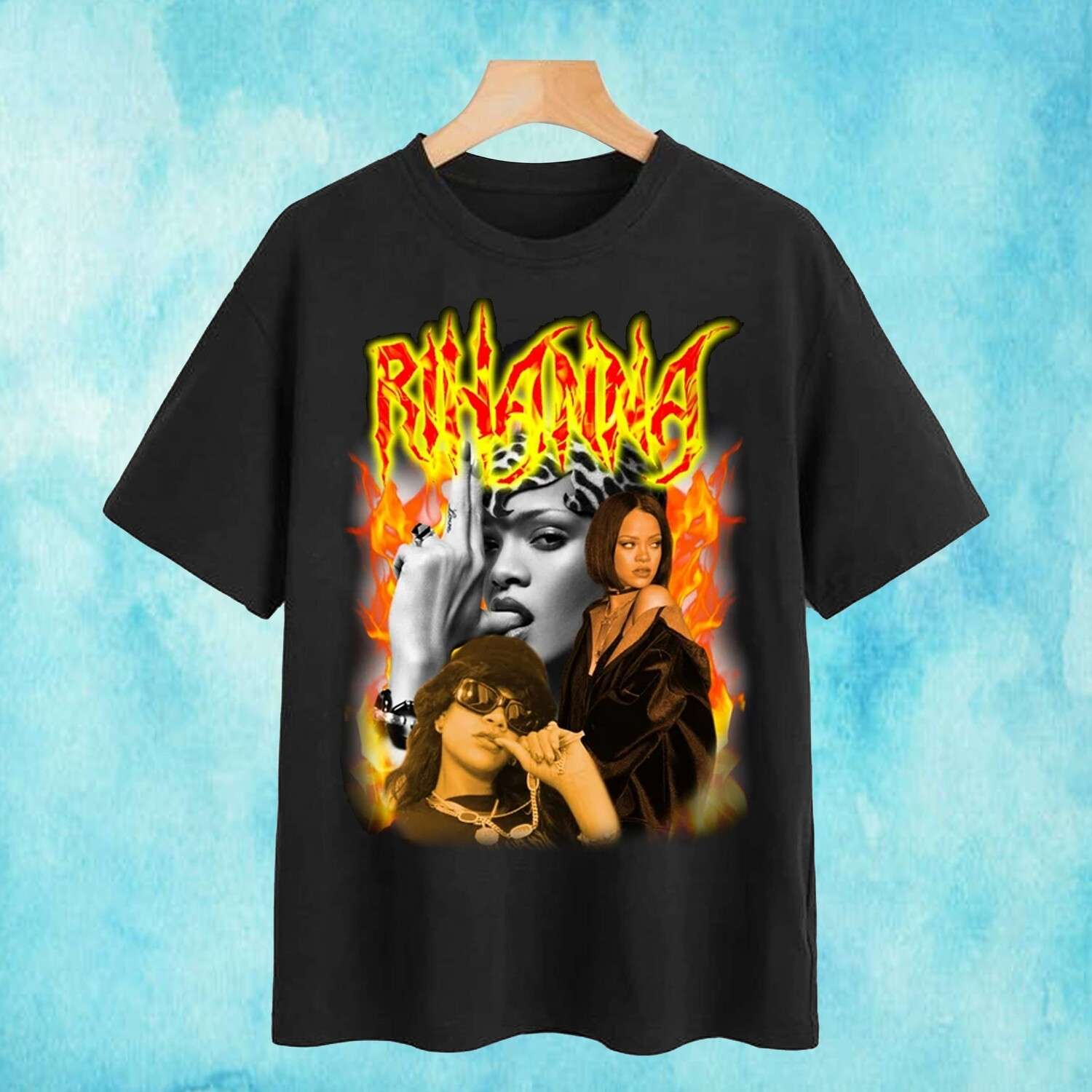 Rihanna Merch Singer Music T Shirt Size Up To 5xl