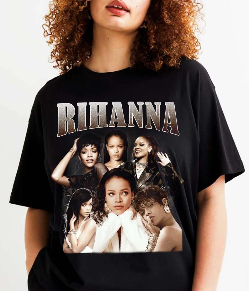 Rihanna Music Bootleg T-shirt Size Up To 5xl