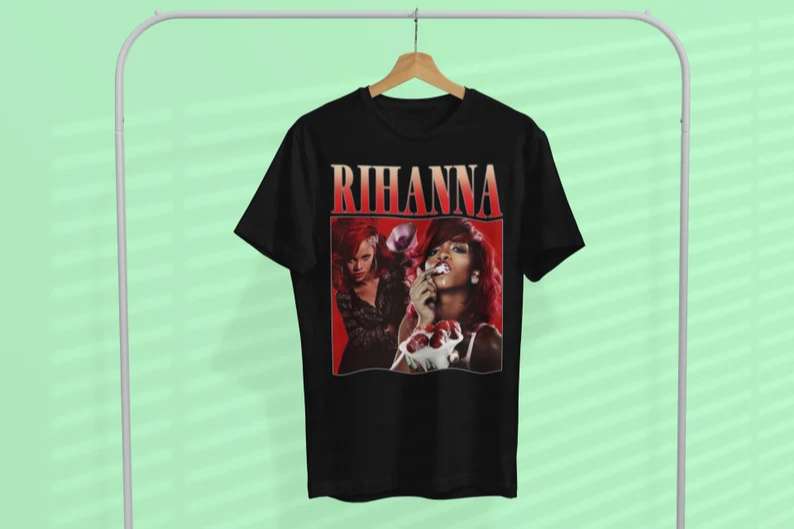 Rihanna Music T Shirt Singer Size Up To 5xl