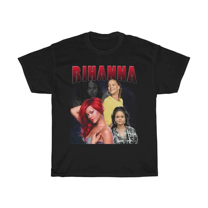 Rihanna Singer Classic Unisex T Shirt Size Up To 5xl