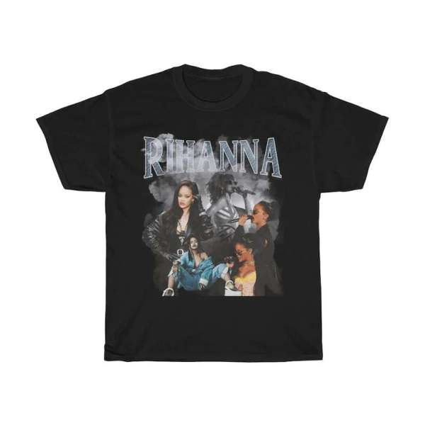 Rihanna Singer T Shirt Merch Music Size Up To 5xl