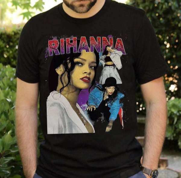 Rihanna T Shirt Merch Music-trungten-l0u8a Size Up To 5xl