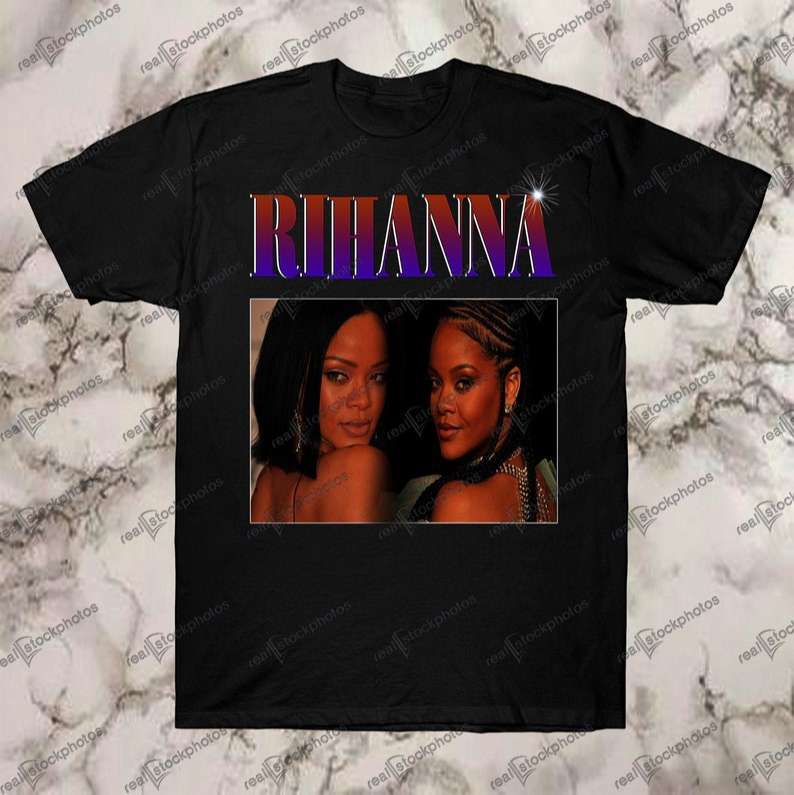 Rihanna T Shirt Merch Singer Music Size Up To 5xl